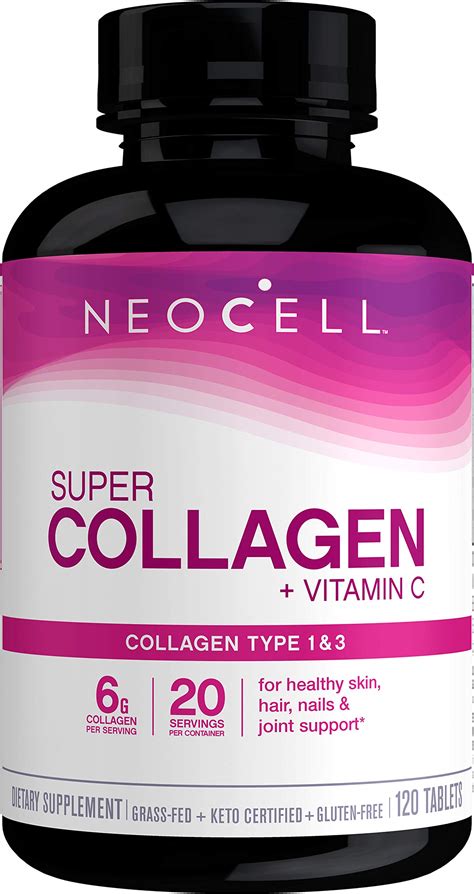 neocell super collagen  vitamin   collagen pills  collagen tablet brand  gmo