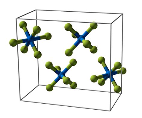 fileuranium hexafluoride unit cell  ballspng wikimedia commons