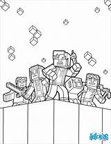 Minecraft Coloring Pages Mode Story Template sketch template