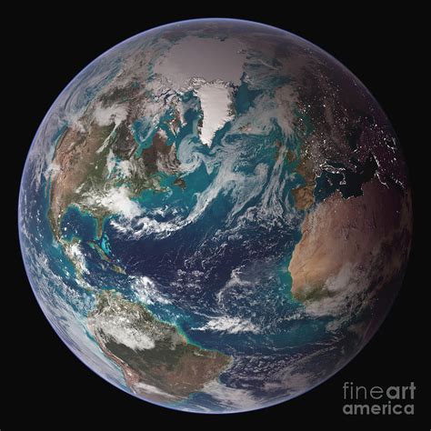full view  earth showing global photograph  stocktrek images fine art america