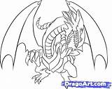 Dragon Coloring Yugioh Eyes Blue Pages Drawing Red Printable Getcolorings Print Getdrawings Oh Colorings sketch template