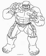 Hulk Coloring Pages Avengers Printable Color Print Getcolorings sketch template