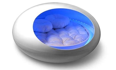tranquility pod bed that massages you to sleep ippinka
