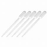 Pipettes Pasteur Droppers 1ml 144mm Graduated sketch template