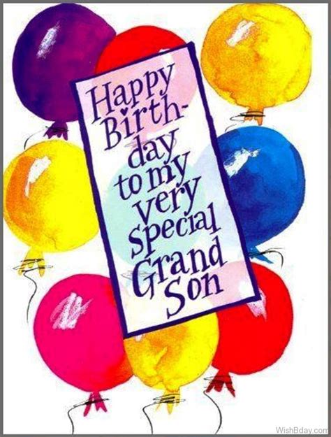birthday wishes  grandson