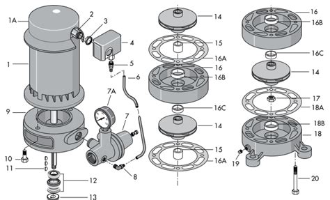 sta rite ms series vertical deep  jet pump repair parts