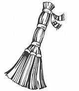 Broom Mop sketch template
