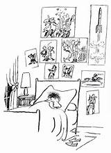 Jacques Jean Nicolas Petit Sempe Le Dibujos Caricaturas Ilustraciones Desde Guardado Google sketch template