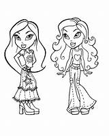 Coloring Pages Bratz Color Number Printable Girls Dolls Cartoon Girl Kidz Jade Numbers Coloring4free Colouring Kids Sasha Beautiful Adult Slutty sketch template