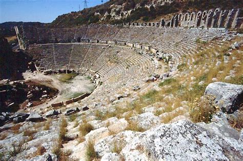 perge turkey theatres amphitheatres stadiums odeons