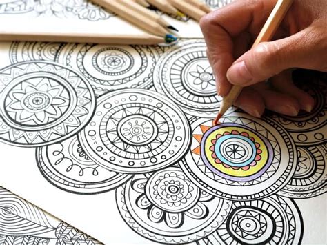 art meditation   coloring pages  adults lonerwolf