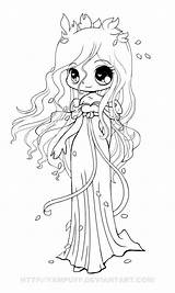 Coloring Pages Anime Angel Ages Chibi sketch template