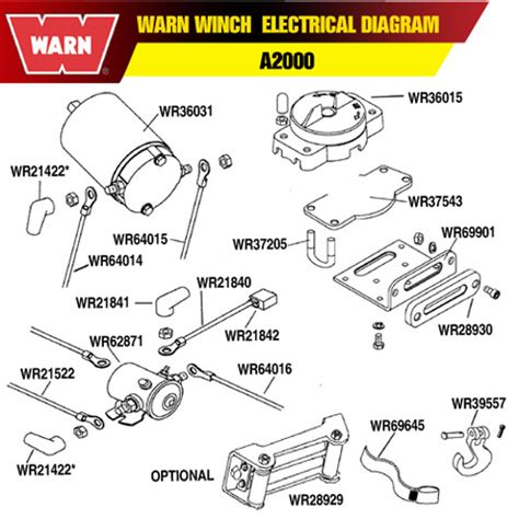 wiring  warn winch