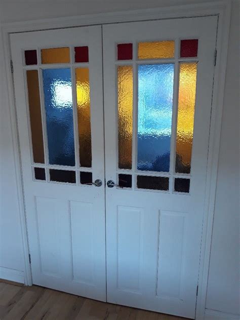 internal stained glass double doors in whickham tyne and wear gumtree