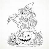 Coloring Halloween Cat Pages Getcolorings Printable sketch template