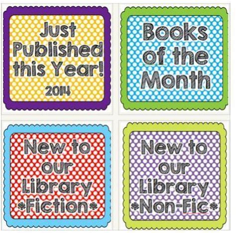 classroom library printables organizational tips alcom