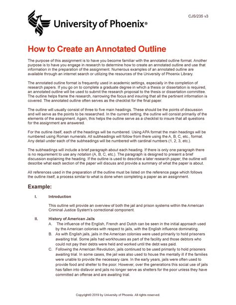 cjs  wk   create  annotated outline cjs