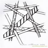 Patterns Zentangle Alittlelime Drawings Tangle Sticks sketch template