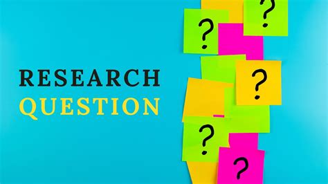 write  research question types  tips marketing