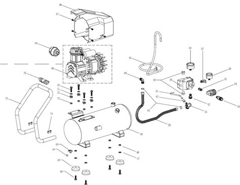 husky  gallon air compressor parts diagram ella wiring