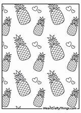 Pineapples Iheartcraftythings Sunglasses sketch template