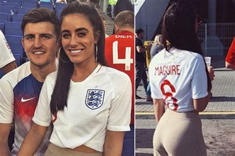 World Cup Wag Fern Hawkins Gushes Over Footballer Beau Harry Maguire As