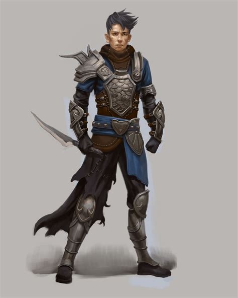 thief male fantasy character design character design male character
