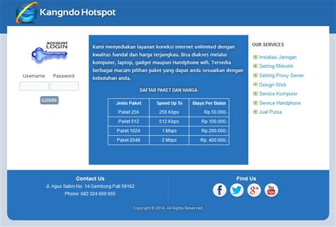 Template Halaman Login Hotspot Mikrotik Entrancementrx