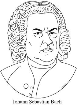 bach page coloring pages