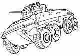Armored Carrier Personnel Apc Apc2 sketch template