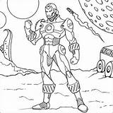 Iron Man Robot Coloring Sheet sketch template