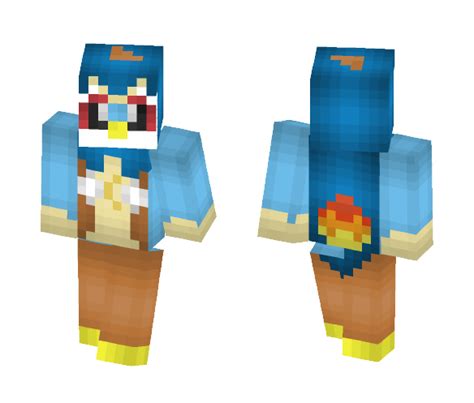 Download Piplup And Chimchar Fusion Minecraft Skin For