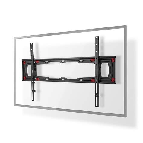 fixed tv wall mount   maximum supported screen weight  kg minimum wall distance