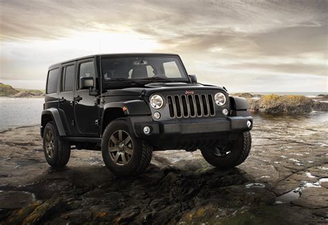jeep  anniversary range launched   united kingdom autoevolution