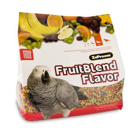 zupreem fruit blend  lb bags mediumlarge  large parrots