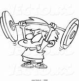 Coloring Pages Weight Crossfit Lifting Drawing Weightlifting Training Getdrawings Color sketch template