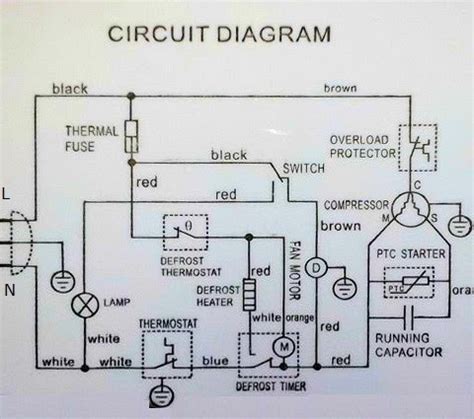 bzer defrost timer wiring diagrams
