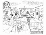 Pet Coloring Littlest Shop Pages Zoe Print Printable Lps Blythe Color Kids Colouring Pets Store Shops Says Name Lizard Getcolorings sketch template