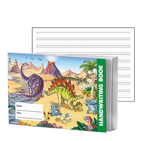 handwriting book dinosaur   pages practice book