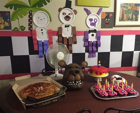 It S A Five Nights At Freddy S Themed Birthday Party Five Nights At