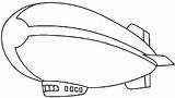 Airships Zepelines sketch template