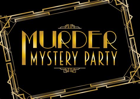 murder mystery party