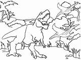 Rex Flying Landscape Tyrannosaurus Dinosaur Dinosaurs Coloring Pages sketch template