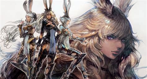 final fantasy xiv shadowbringers concept art and characters