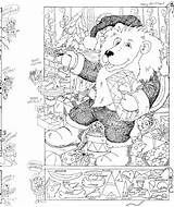 Hidden Puzzle Christmas Liz Ball Coloring Puzzles Objects Games Activities Object Worksheets Things Topsy Highlights Books Lion Pages Order Special sketch template