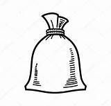 Bag Flour Coloring Vector Stock Search Icon Sack Shutterstock Again Bar Case Looking Don Print Use Find Top sketch template
