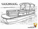 Coloring Pontoon Boat Pages Boats Water Vector Ship Clipart Rugged Slide Print Getdrawings Yacht Coloringhome Comments sketch template