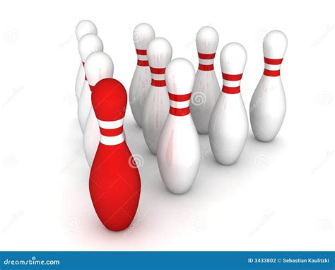 bowling pins stock photography image