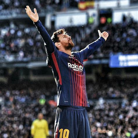Lionel Messi Goal Celebration Vs Real Madrid