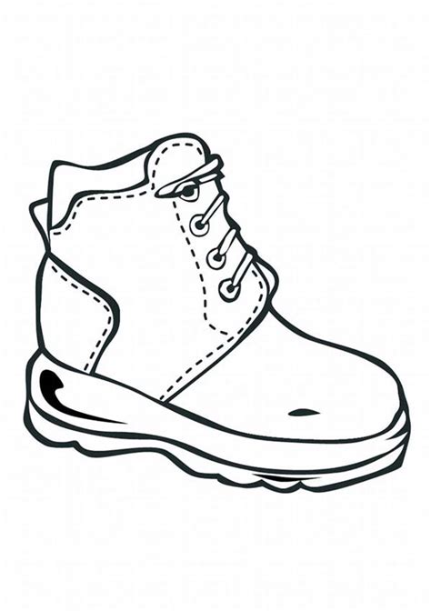 nike shoes coloring page coloring sky